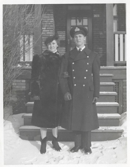 Nana and son Charles c 1944