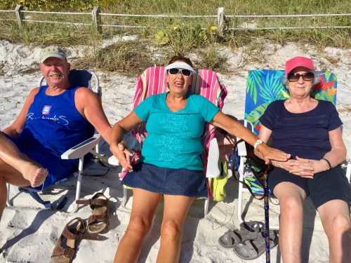 Mom Marie Dave Beach