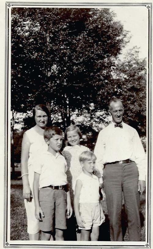 Ward family circa 1930